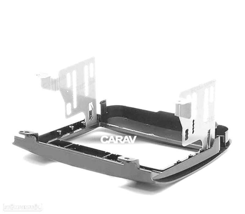 MOLDURA ADAPTADOR PRETO BRILHO PARA RADIO 2-DIN PARA VOLKSWAGEN VW TOUAREG 10-14 - 3