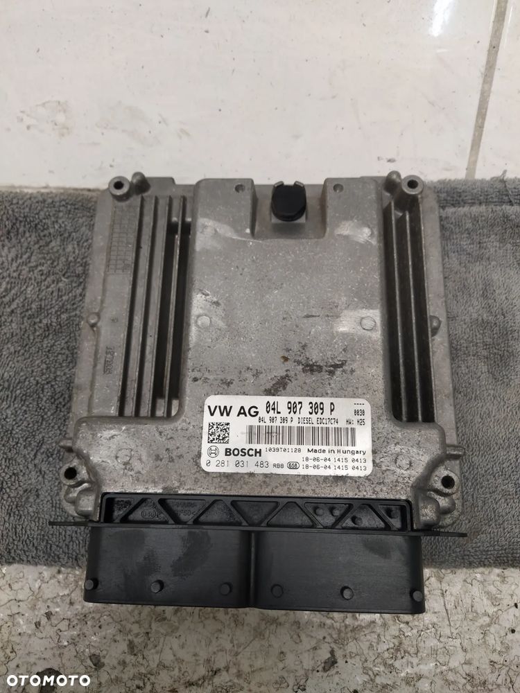 VW TIGUAN II 2.0 TDI STEROWNIK KOMPUTER SILNIKA ORYGINAŁ - 2