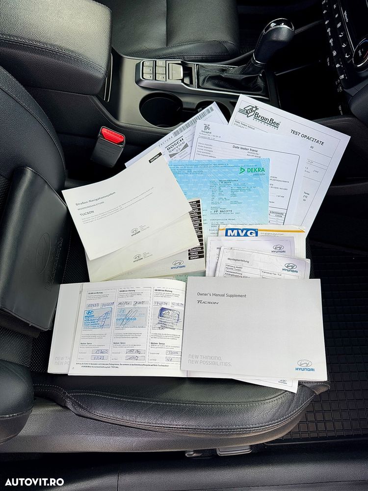 Hyundai Tucson blue 1.7 CRDi 2WD DCT Premium - 39