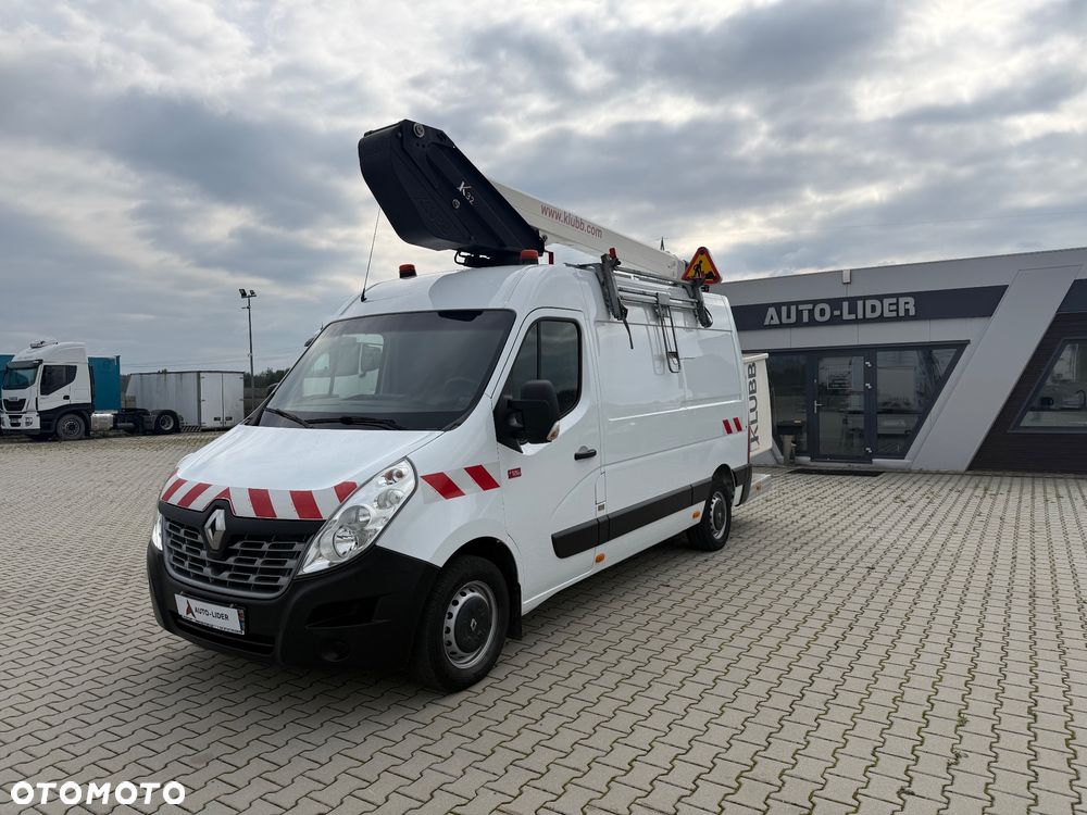Renault MASTER 125 / PODNOŚNIK KOSZOWY / ZWYŻKA / KLUBB K32 / KLIMATYZACJA / Z FRANCJI / STAN BDB / / / - 1