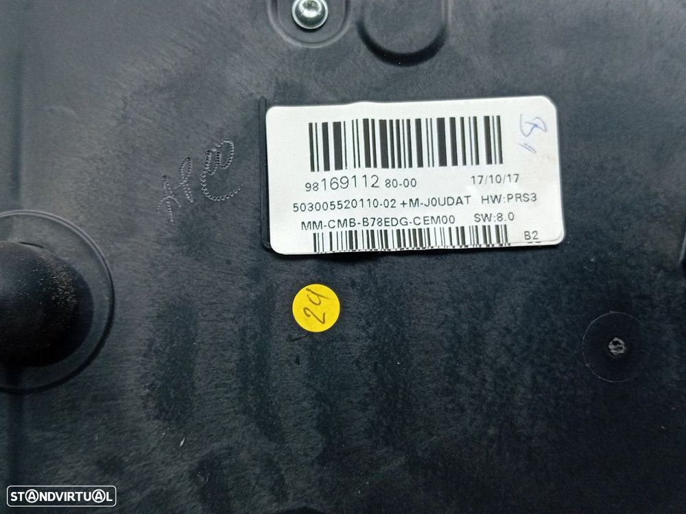 Quadrante / painel de instrumentos CITROËN C4 Grand Picasso II (DA_, DE_) - 5