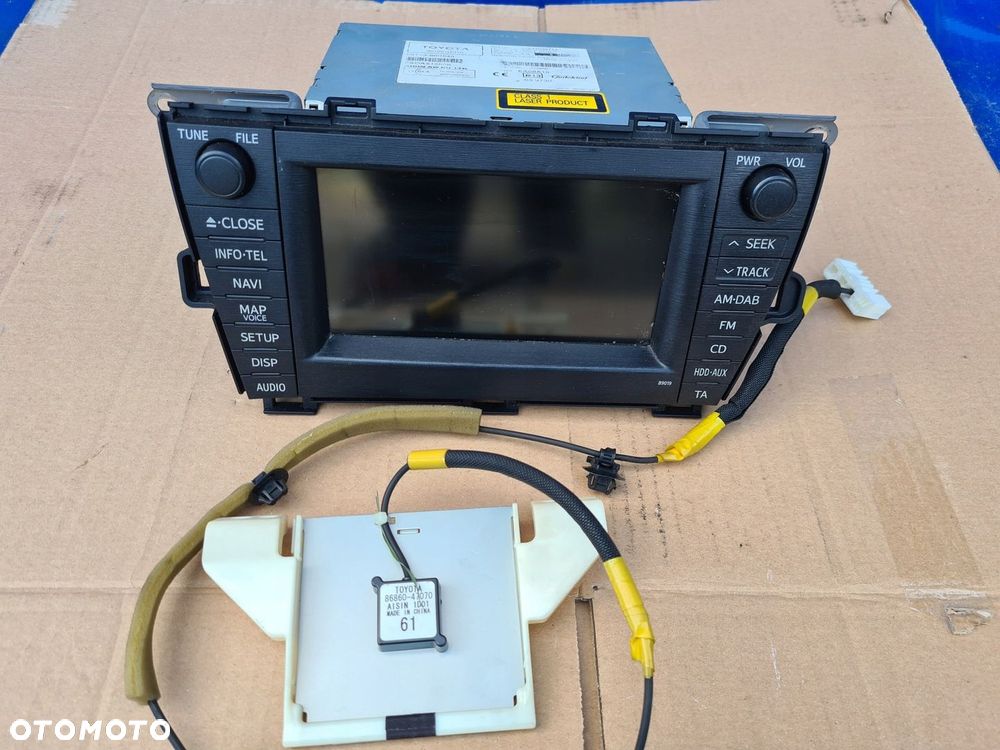 Toyota PRIUS III 09-11 radio nawigacja B9019 - 1