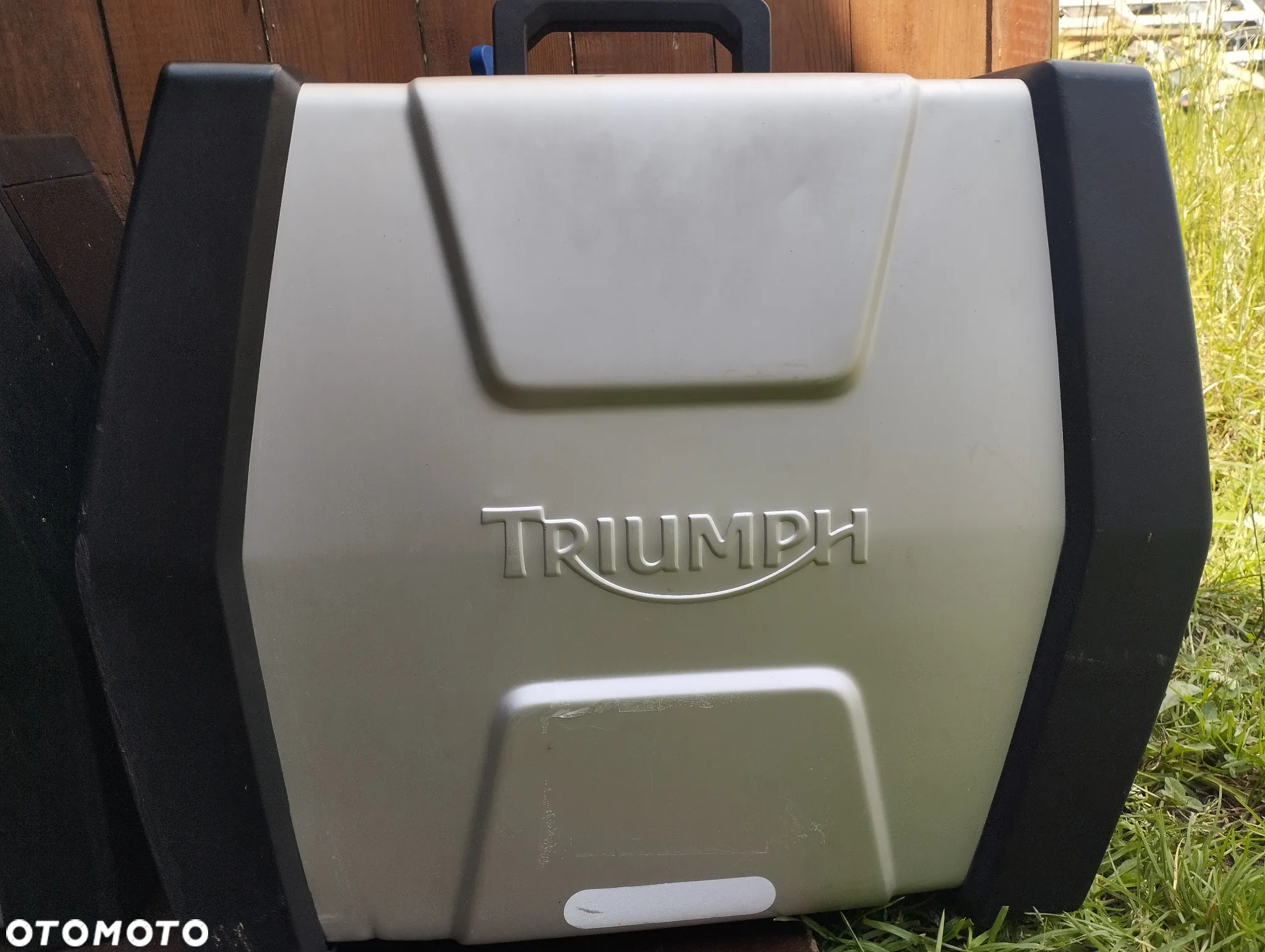 Triumph Ttiger kufry boczne + centralny kufer z płytą - 10