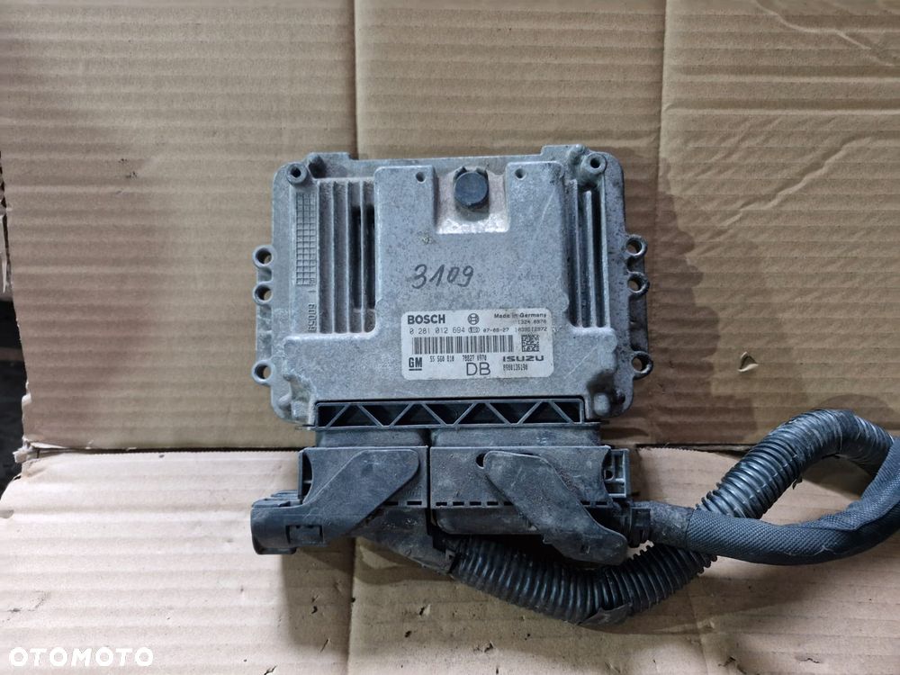 Sterownik silnika komputer Opel Astra H 1.7 0281012694 55560810 DB PIN - 1