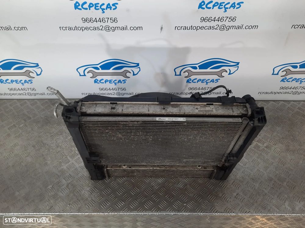 RADIADOR DE ÁGUA ARREFECIMENTO MOTOR TERMOVENTILADOR BMW SERIE 1 E81 E82 E87 E88 ORIGINAL - 4