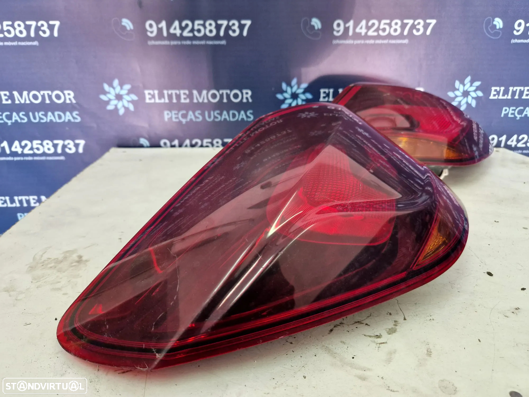 Farolins usados OPEL ASTRA J 5 PORTAS CARRO farolim - 4