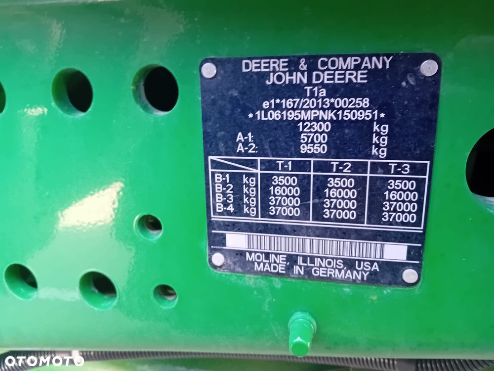 John Deere 6195M - 13