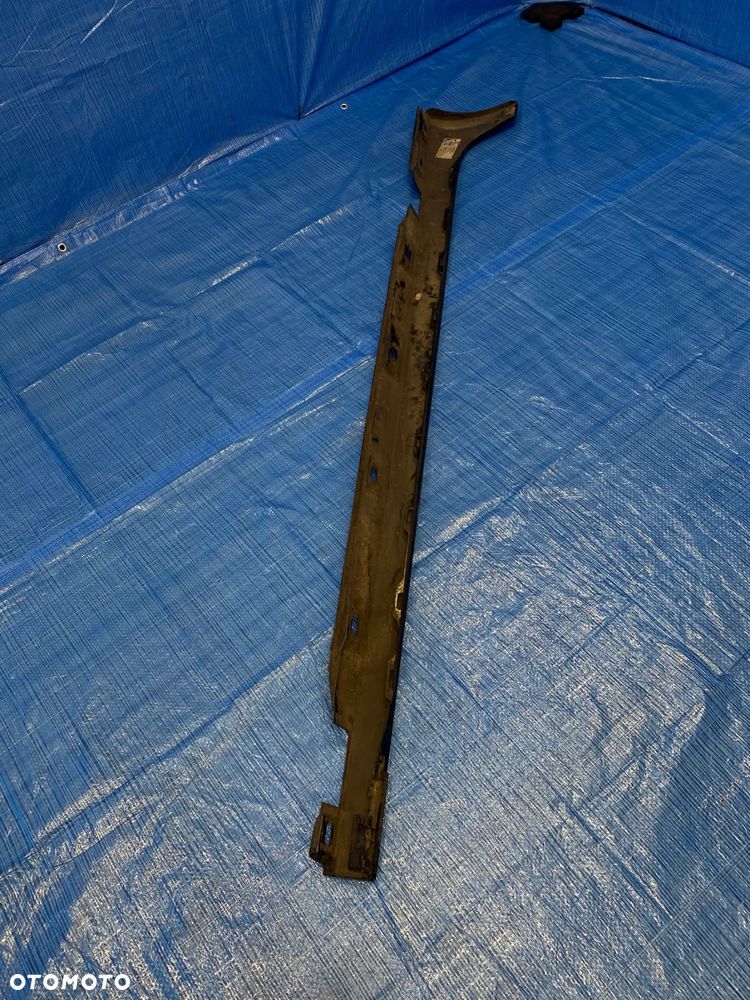 LISTWA PRÓG NAKŁADKA PROGOWA PROGU LEWA AUDI A6C7 CZARNA LY9B 4G0853855G ORYGINAŁ - 6