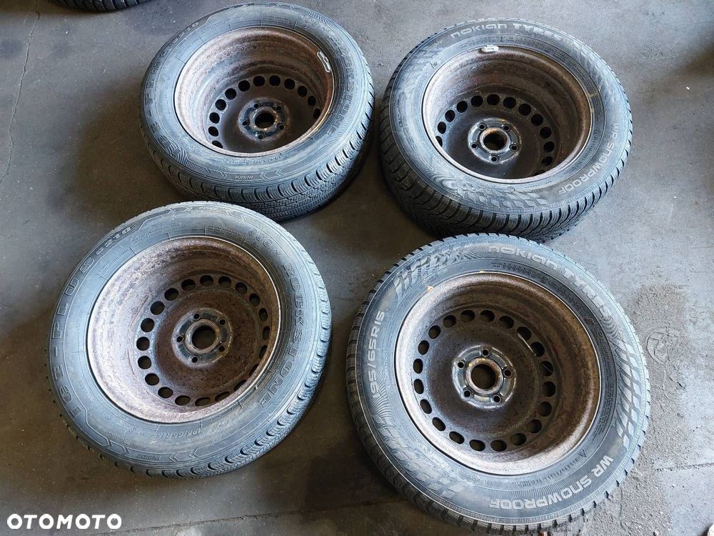 FELGI STALOWE 4 SZT 3B0601027D 5x112 6Jx15 ET37 FI57,1 VW AUDI - 12