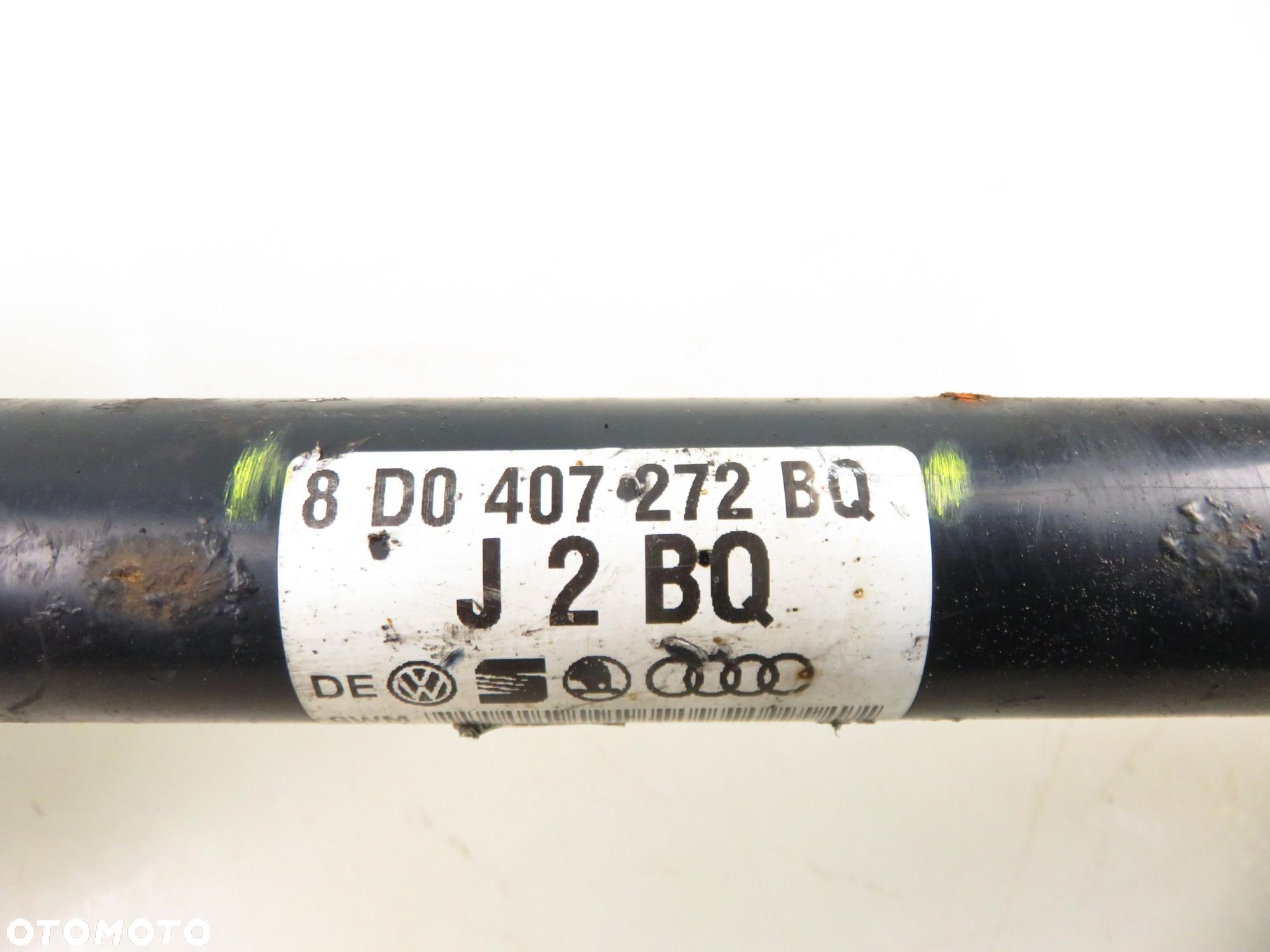 PÓŁOŚ PRAWA PRZEDNIA AUDI A4 B5 Avant 1.9 TDI - AJM 8D0407272BQ - 8