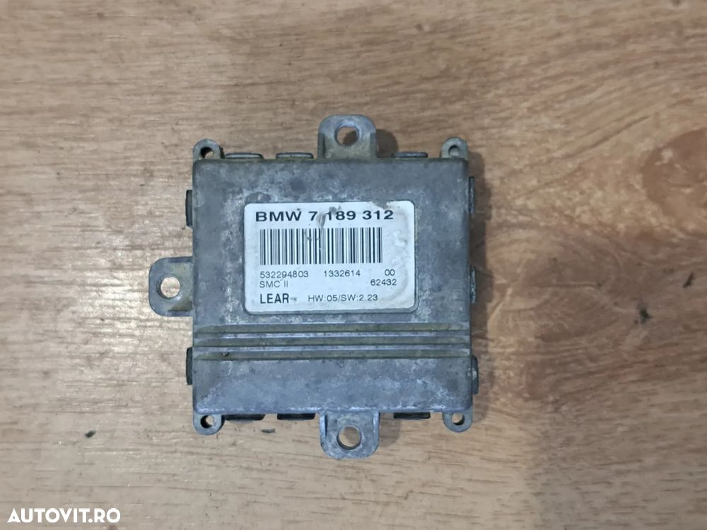 Far bixenon adaptiv dreapta ( cu defecte ) modul ballast xenon droser xenon adaptiv Originale BMW E60 E61 - 7