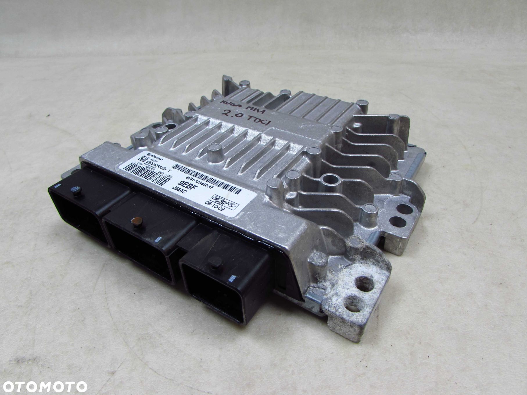 FORD KUGA MK1 2.0 TDCI KOMPUTER STEROWNIK 8V41-12A650-AF 5WS40583G-T - 1