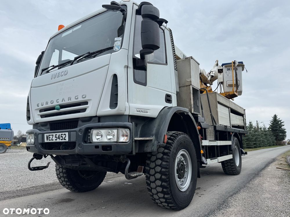 Iveco Eurocargo 140E25 4x4 podnośnik zwyżka wciagarka - 11