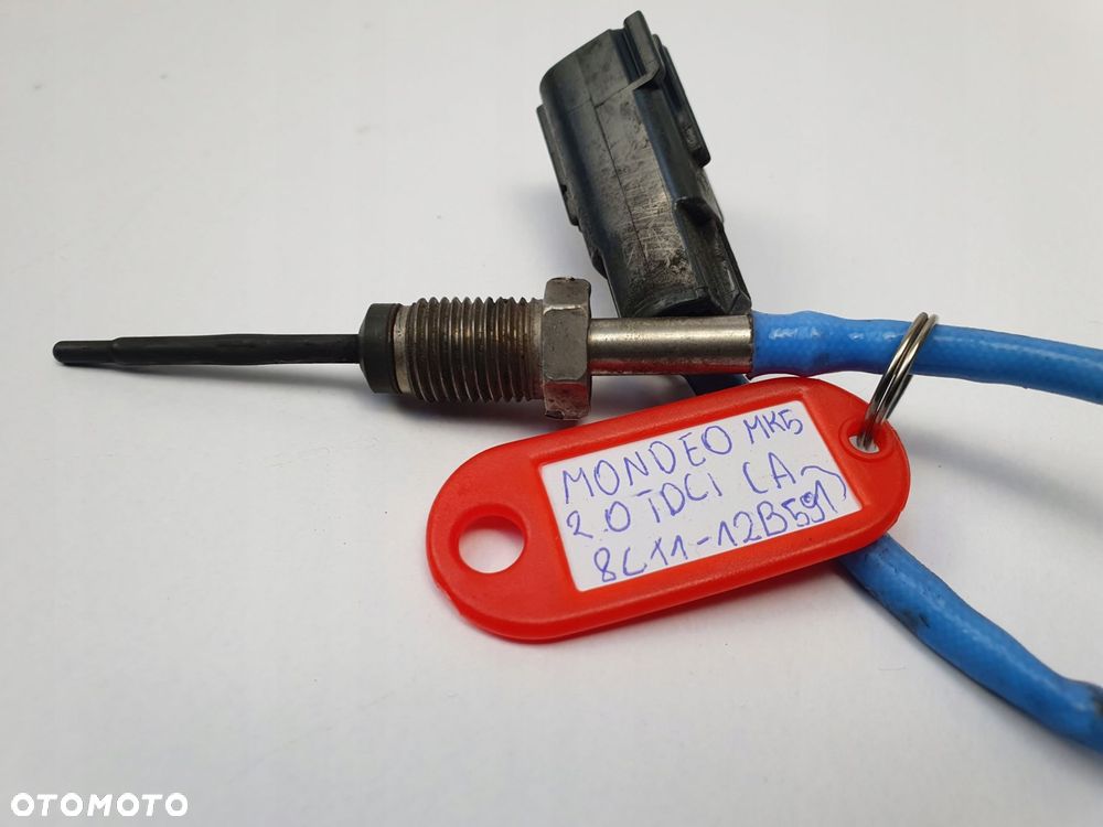 CZUJNIK TEMPERATURY SPALIN Ford Fiesta MK7 1,6 TDCI 8C1112B591CA ORYGINAŁ - 8