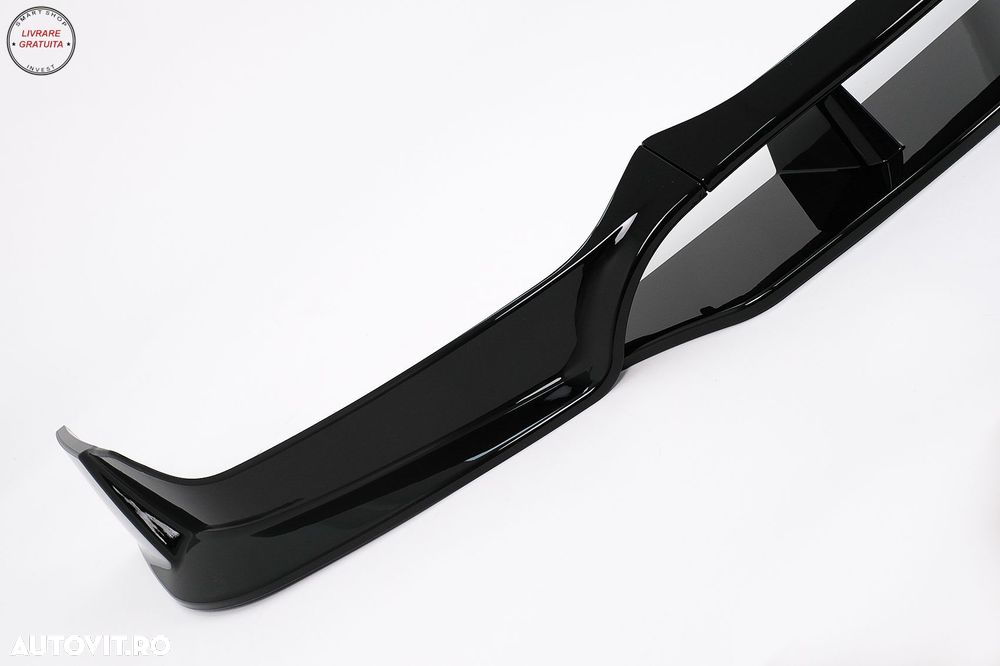 Pachet Exterior Aero BMW X6 G06 (2019-03.2023) M-Tech Black Knight Design Negru Lu- livrare gratuita - 9