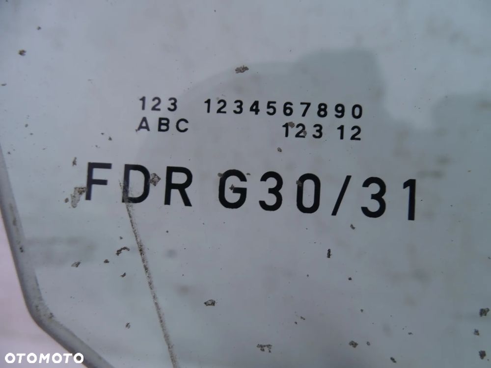 SZYBA DRZWI PRAWA PRZÓD PRZEDNIA BMW G30 G31 F-VAT - 3