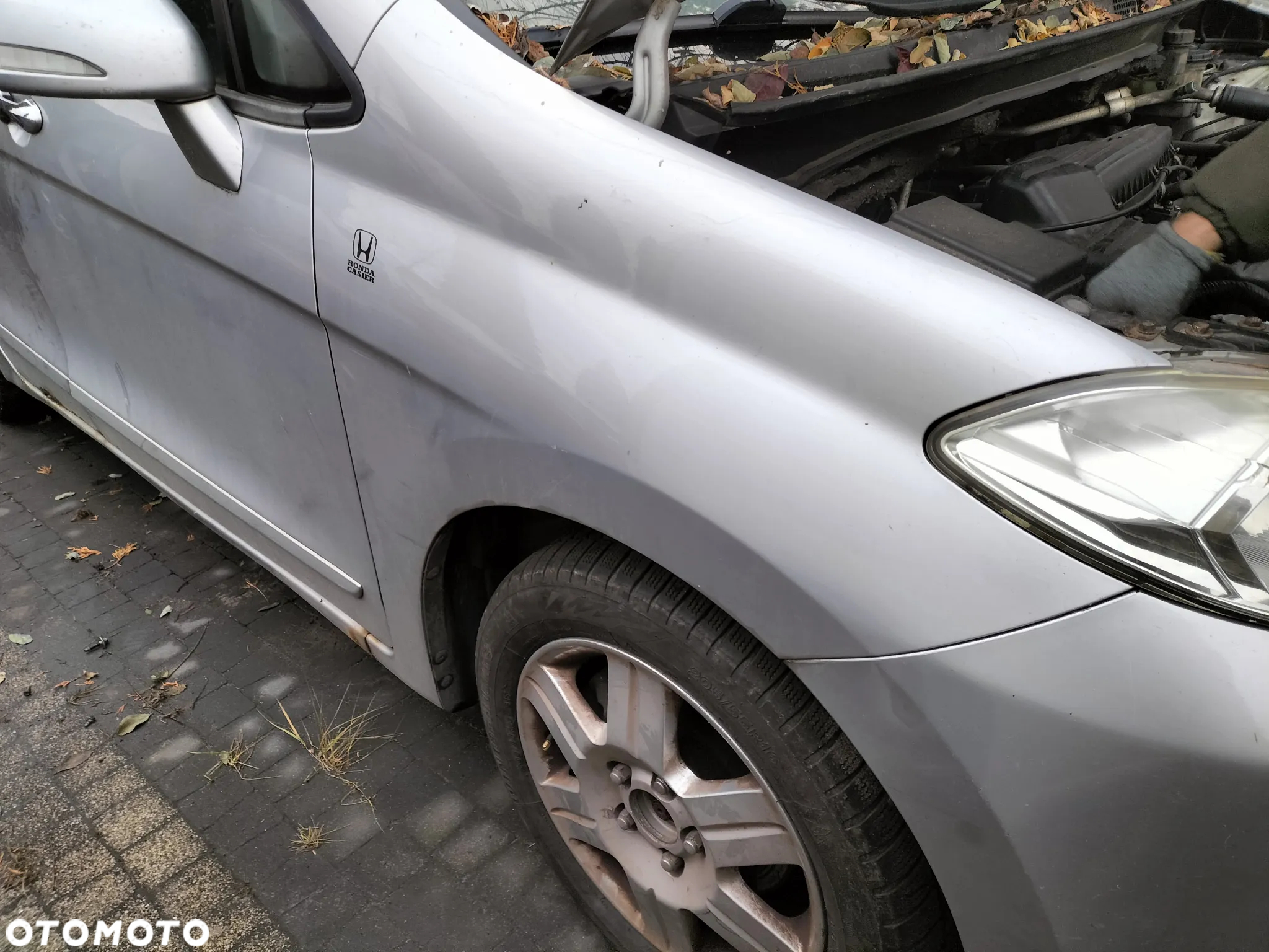DRZWI PRAWE LEWE PRZÓD HONDA FR-V 05-09r KOD LAK. NH625M - 7