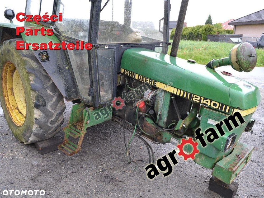 John Deere 2140 części, skrzynia biegów, silnik - 2