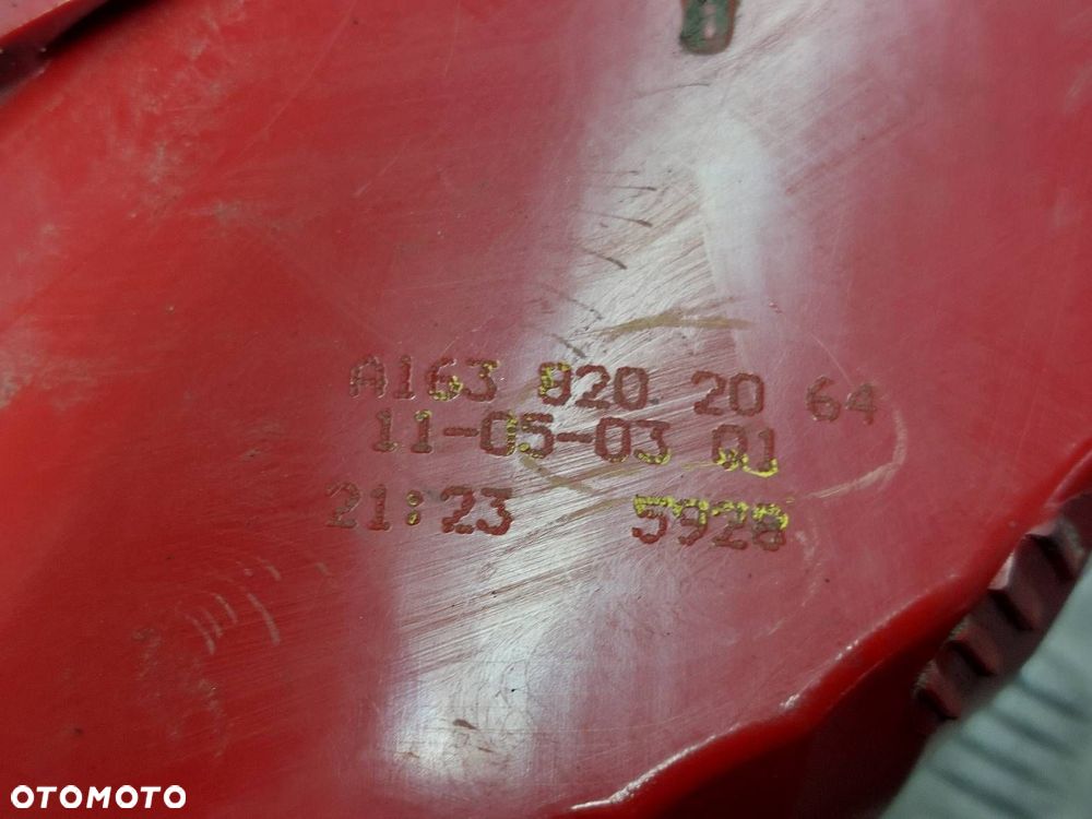 LAMPA PRAWY TYŁ MERCEDES-BENZ W163 ML 1638202064 - 3