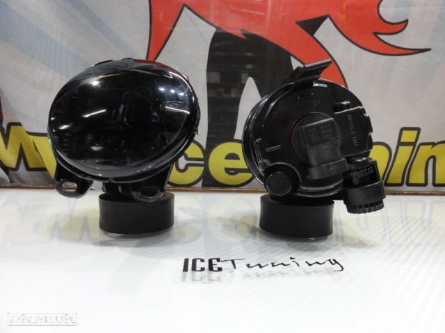 Farois de nevoeiro com luz branca 5000k para BMW F10, F11, F22, F23, E92, E93, F07 em cristal ou em fundo escurecido (smoke) - 23