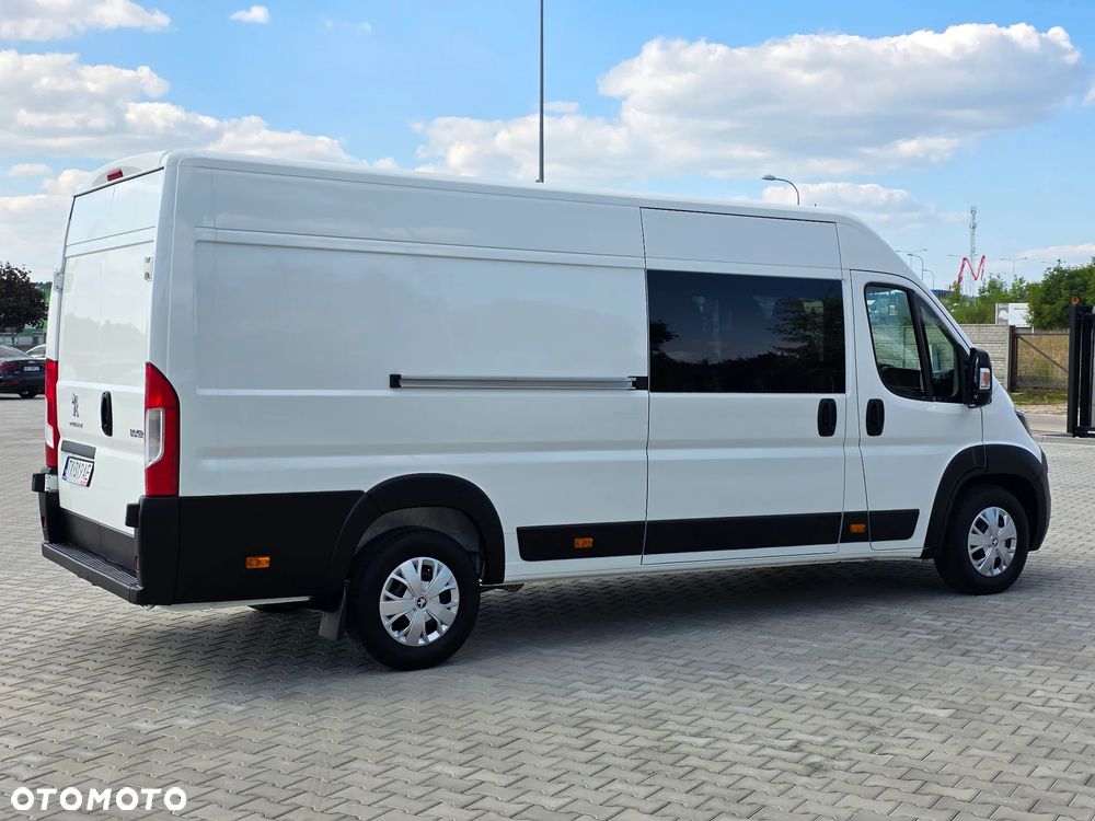 Peugeot BOXER L4H2 MAXI BRYGADOWY 7-OSOBOWY DUBEL KABINA 2.0 HDI 165KM KRAJOWY BEZWYPADJKOWY I WŁAŚCICIEL - 19