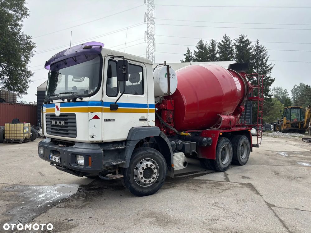 MAN Betonomieszarka MAN 28.314 6x4 Liebherr 8m3 - 1