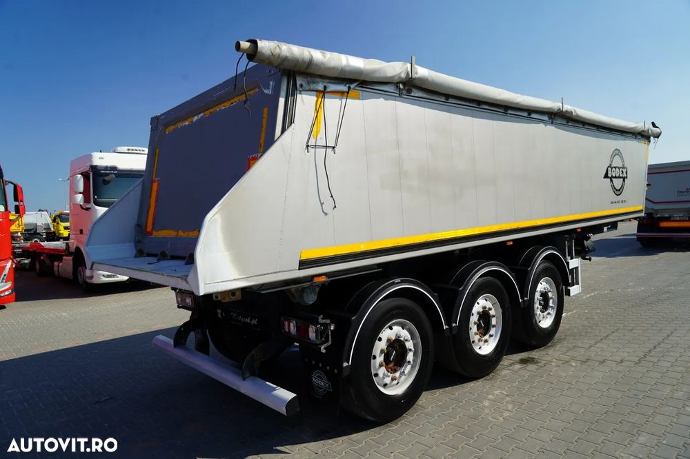 Bodex BASCULĂ BODEX 25 m3 / ALUMINIU / 2X AXE RIDICATIVE / 5.300 KG / JANTE DIN ALIAJ / - 8