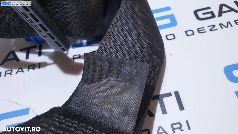 Centura Siguranta Dreapta Fata Pasager Ford Fiesta 5 2002 - 2008 Cod 256A-A61294-CF - 4