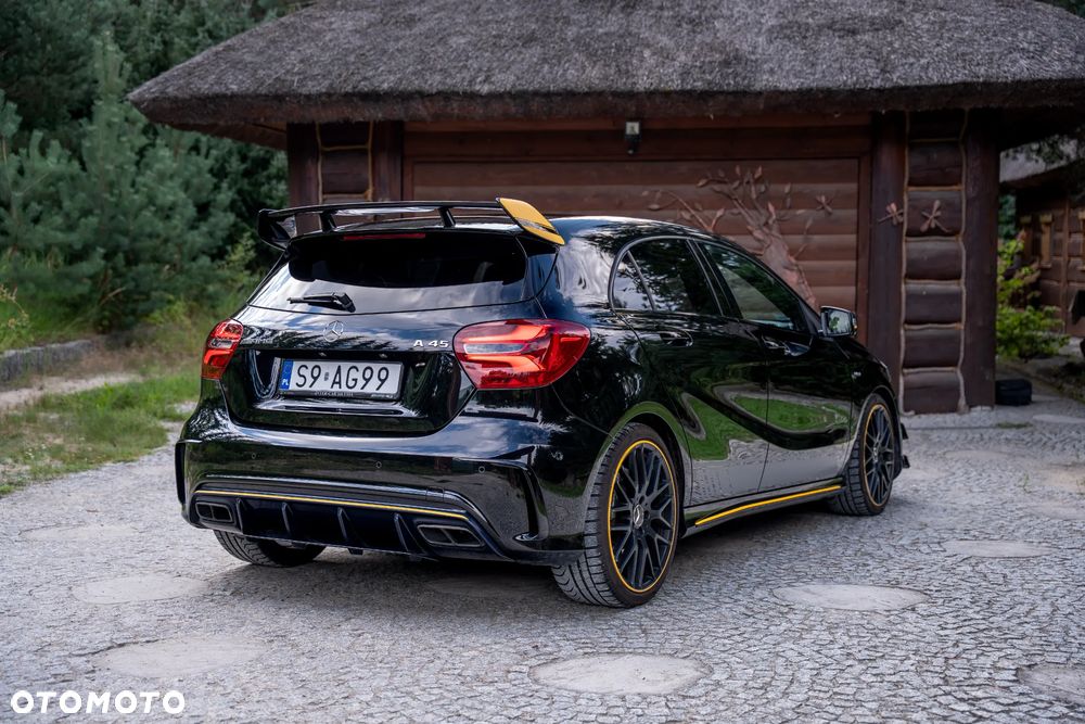 Mercedes-Benz Klasa A AMG 45 4Matic AMG Speedshift 7G-DCT Yellow Night Edition - 14
