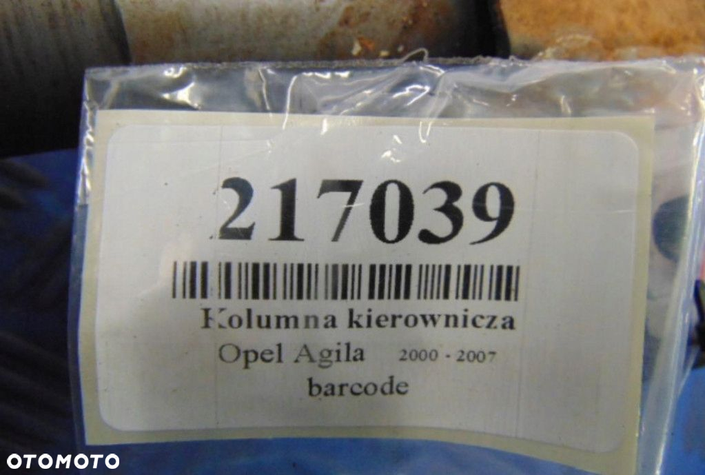 OPEL AGILA 1.2 16V KOLUMNA KIEROWNICZA 48200-84E60 - 9