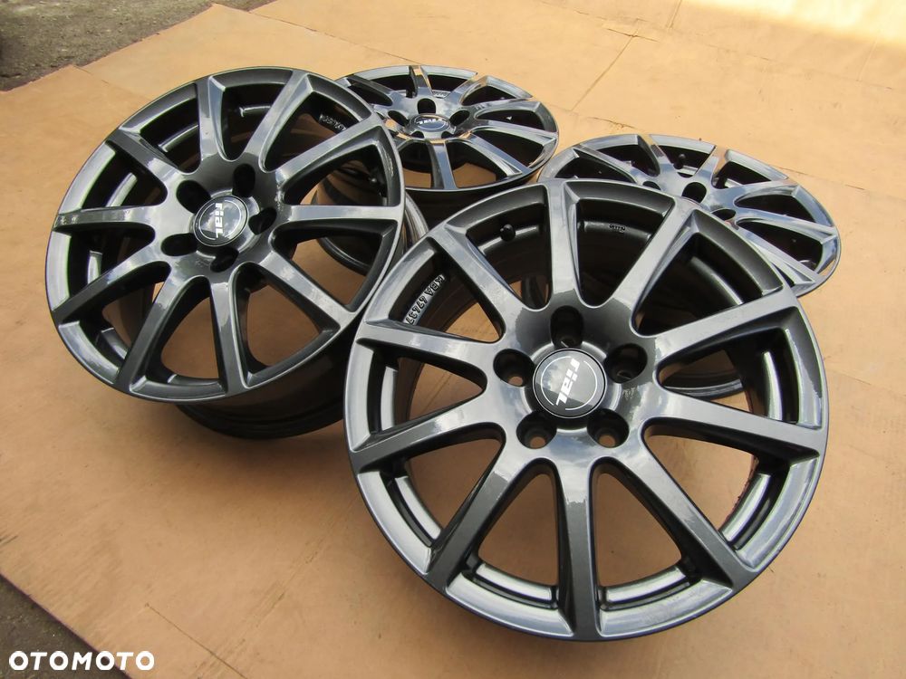 4x Felgi Aluminiowe 16 Kia Ceed I II III Niro Venga / Hyundai i30 II III ix35 ix20 Tucson Elantra Mitsubishi Lancer Outlander ASX Peugeot 4007 4008 Citroen C4 Aircross Mazda 3 5 6 CX-3 CX-5 CX-30 / 6,5 j 5x114,3 piasta 67,1 mm RIAL GERMANY - 14