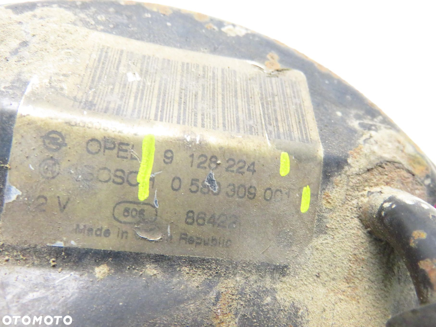 POMPA PALIWA OPEL ASTRA II G Kombi  1.6 16V  9128224 0580309001 - 10