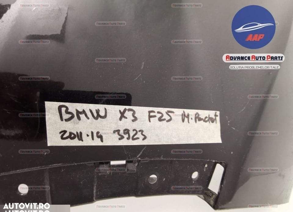 Bara spate M-Packet cu senzori originala BMW  X3  F25 [2010 - 2015] - 2