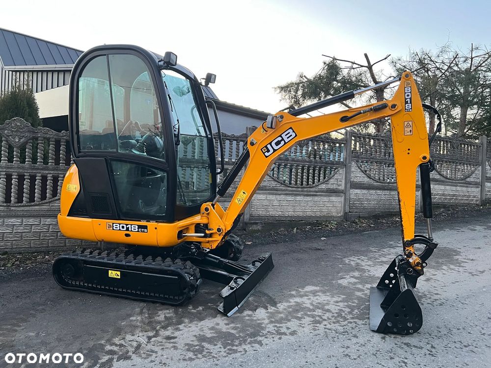JCB 8018 CTS * Minikoparka JCB 8018 * 2 Tony * Rozsuwane Podwozie * Nowe Gąsienice * Stan IDEALNY * - 1