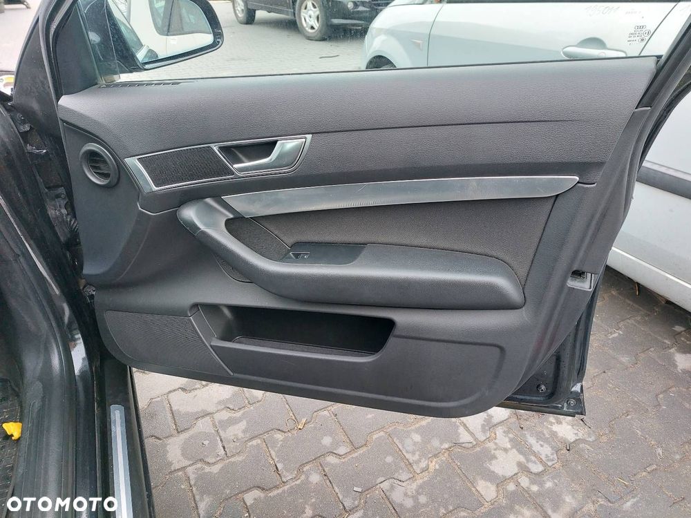 KOMPLET FOTELI LEWY PRAWY PRZÓD + KANAPA TYŁ + BOCZKI AUDI A6 C6 - 6