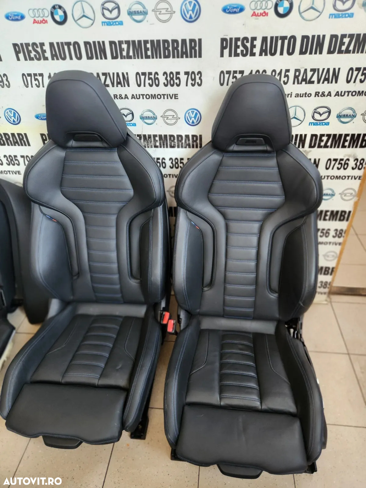 Interior Complet Bancheta Tapiterie Scaune M Pack Rabatabile Volan Stanga Bmw M2 G42 Originale Ca S - 3