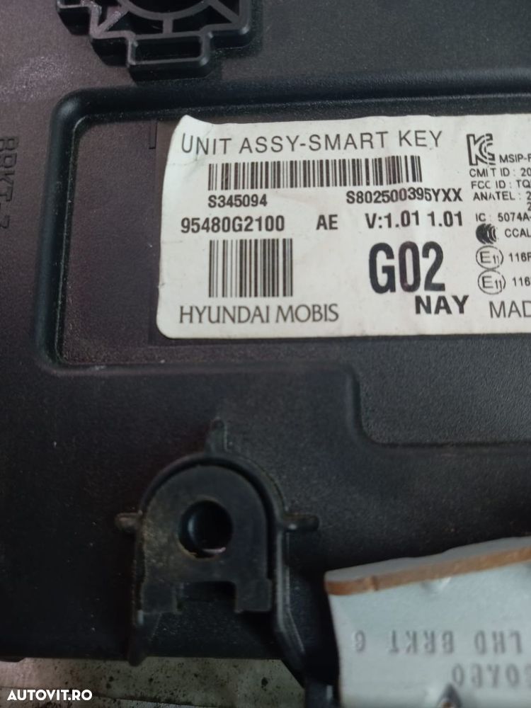 Modul 1.6 hybrid g4le 95480G2100 Hyundai Ioniq AE [2016 - 2020] 1.6 h - 3