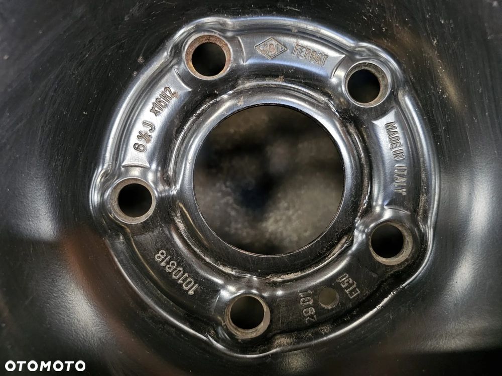 (V13) Felga stalowa 16'' Renault OE Scenic Kangoo Laguna II Clio IV / 6,5Jx16 ET50 5x108 - 2