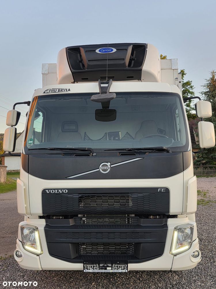 Volvo FE 250 / CHŁODNIA / WINDA / SPROWADZONY / 19 PALET  / E6 / STAN BARDZO DOBRY / AUTOMAT / CARIER SUPRA 1250 / CAŁY NA PODUSZKACH / - 11