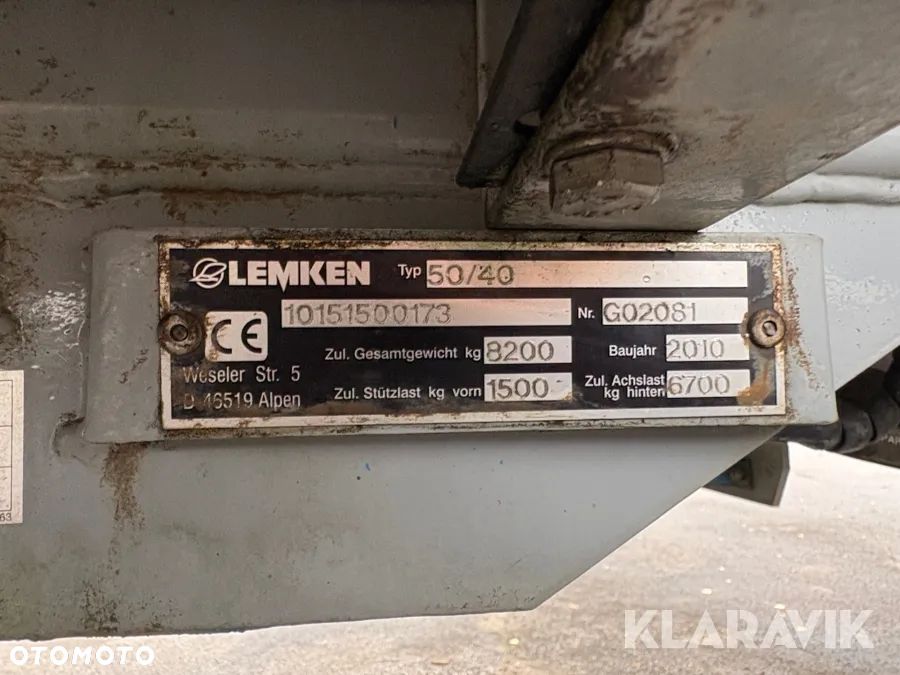 Lemken 50/40 - 5