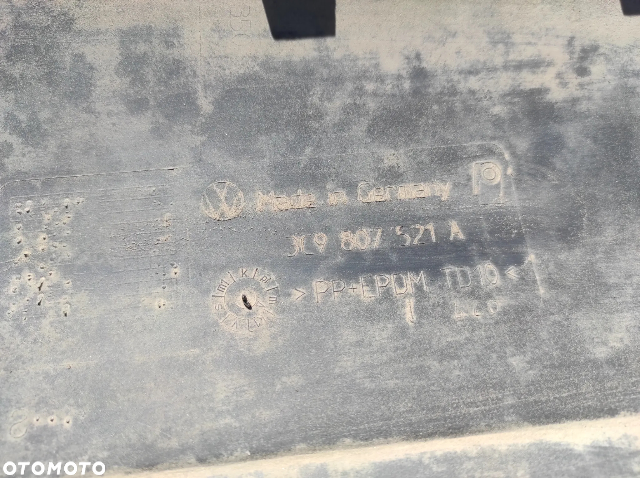 VW PASSAT B6 KOMBI DOKŁADKA TYLNEGO ZDERZAKA POD HAK CAŁA WYSYŁKA !!!!! - 7
