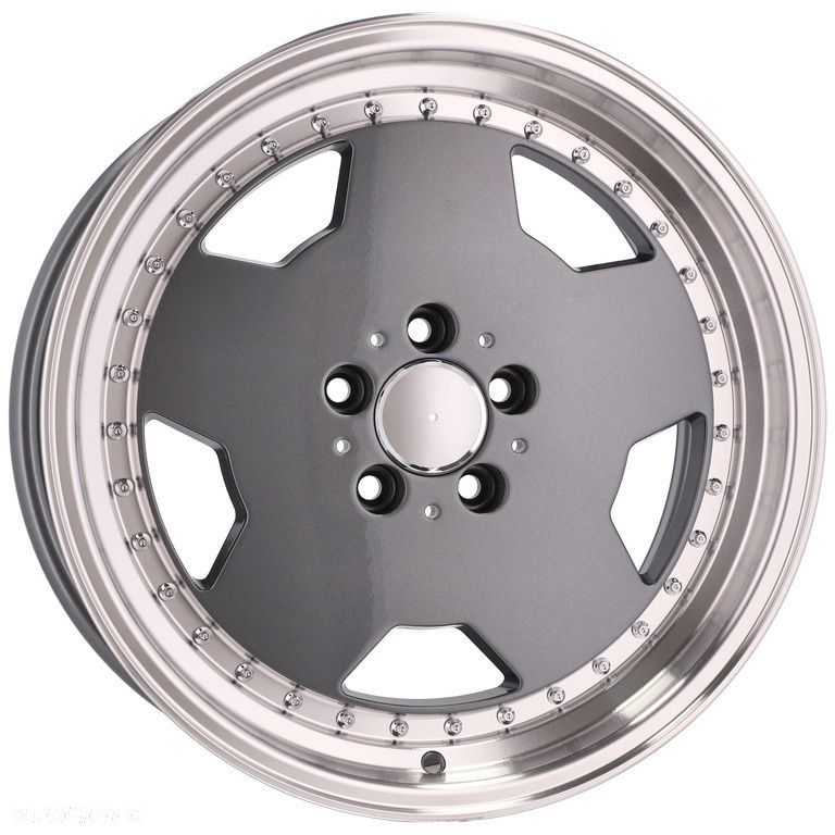 4x Felgi 18 m.in. do MERCEDES C W202 W203 AMG E W124 W210 S W140 Monoblock Szary - B5852 - 9