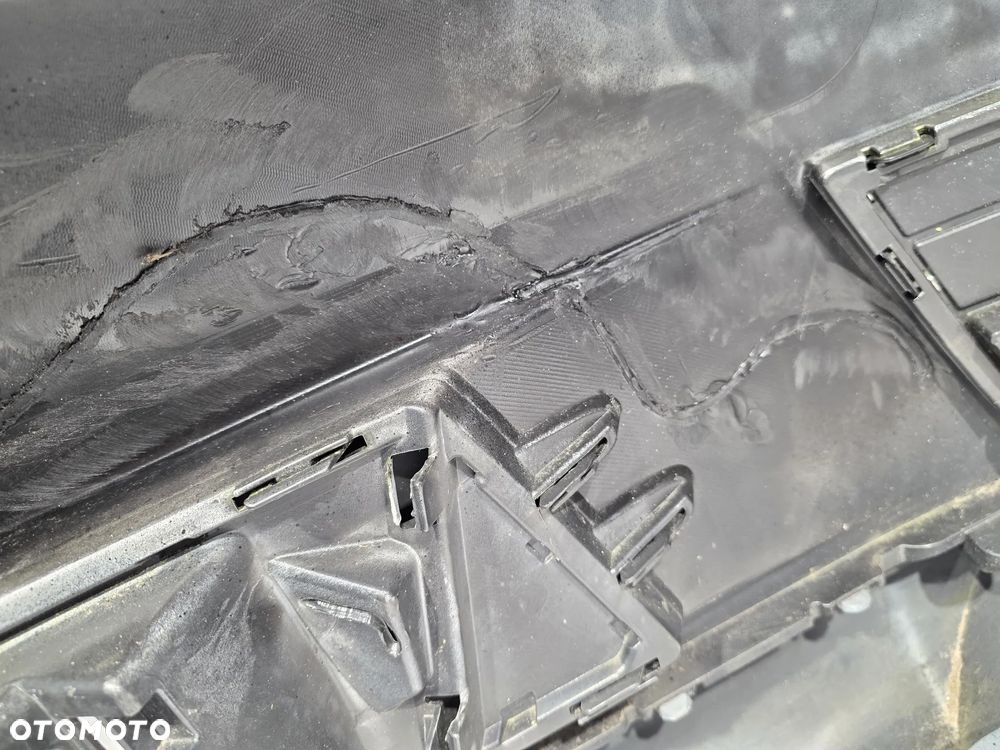 VW TIGUAN 5N0 I LIFT R-LINE 10- ZDERZAK PRZEDNI PRZÓD + KRATKA ŚRODKOWA + LEWA KRATKA BOCZNA + SPOJER + PODKŁADKA POD TABLICE , NR 5N0807221AP , 5N0805903T , NR AUKCJI NZ1560 - 30