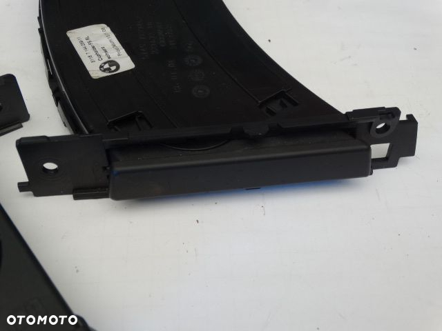 BMW E90 E92 Anglik Uchwyt Kubek CupHolder Listwa Kpl 7127462 7127463 7130743 - 2