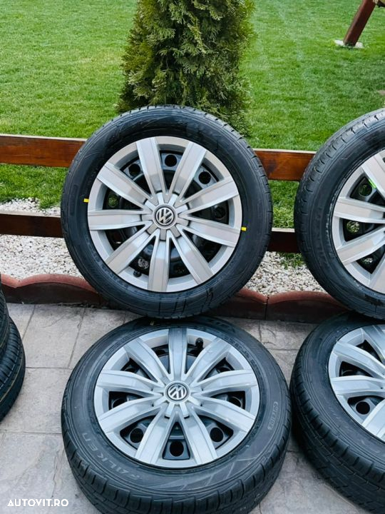 Jante Volkswagen Passat cu anvelope vara , noi, 17 inch, originale - 4