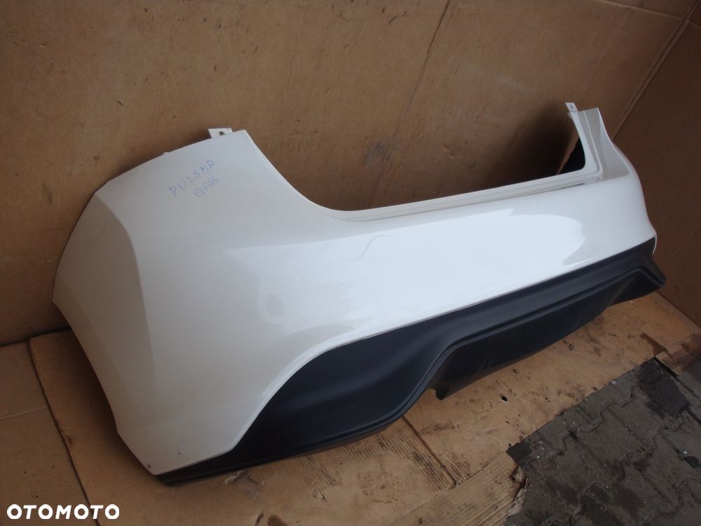 NISSAN PULSAR 14-18 ZDERZAK TYLNY LAKIER QAB - 2