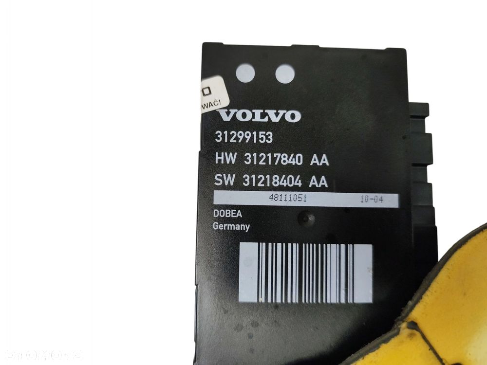 SIŁOWNIK POMPA KLAPY BAGAŻNIKA DOCIĄG VOLVO V70 III (2007-2011) 31299153 - 4