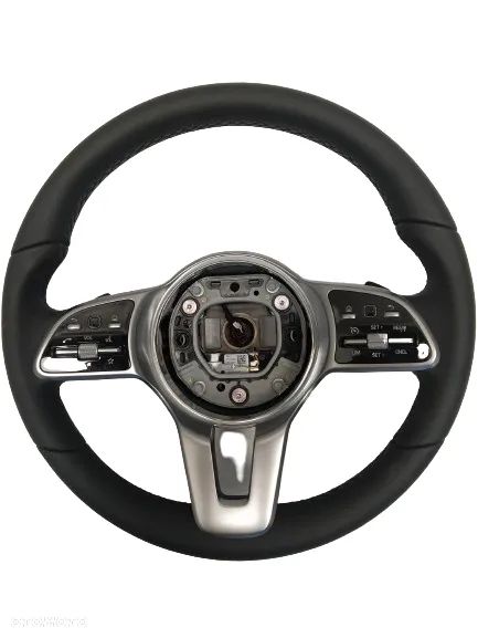 MERCEDES W177 W205 W213 KIEROWNICA MULTIFUNKCYJNA SKÓRA ORYGINAŁ