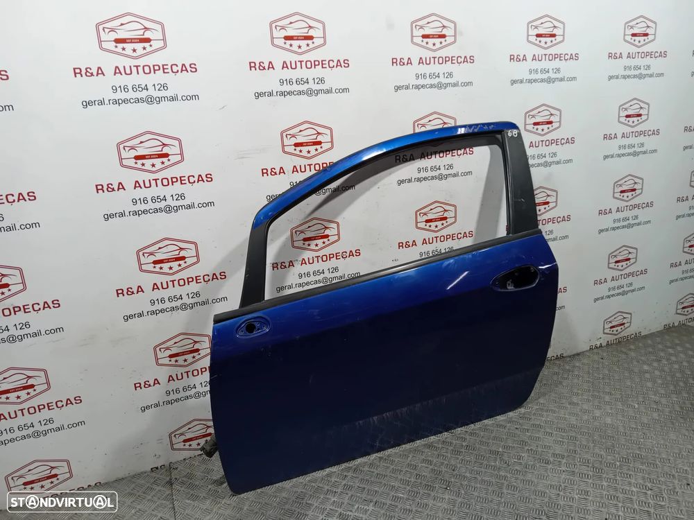 Porta Frente Frontal Esquerdo Fiat Grand Punto 199 3 Portas Original - 5