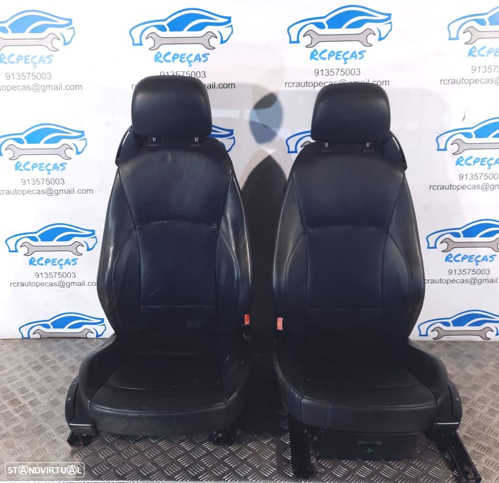 BANCOS PELE AQUECIDO BMW FRENTE FRONTAL TRASEIRO TRÁS AIRBAG BMW Z4 E85 ROADSTER CABRIO CABRIOLET - 10